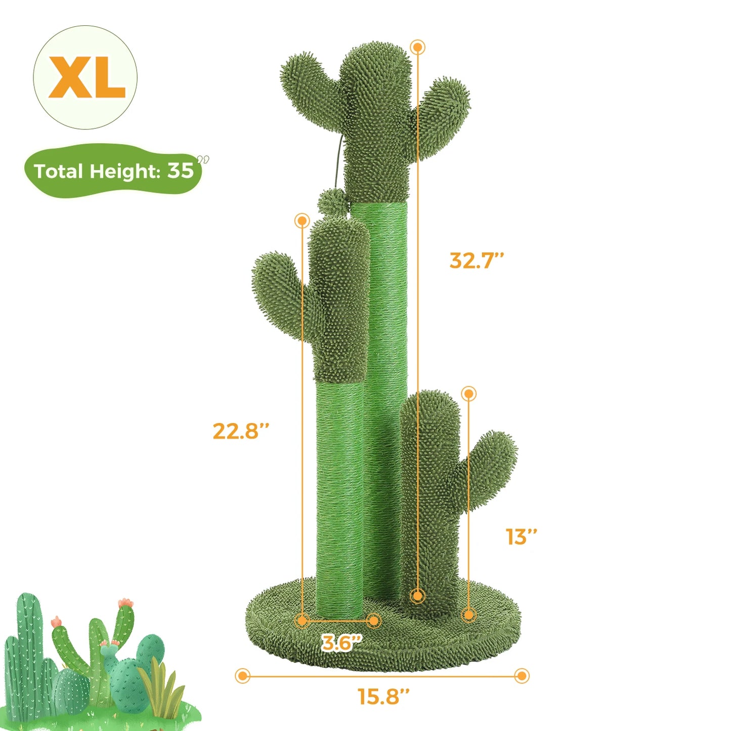 PEQULTI Cat Tree With Condo And Hammock For Indoor Cats