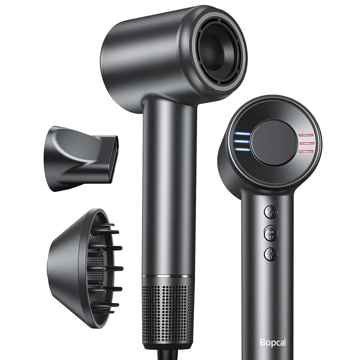 BOPCAL Brushless Hair Dryer 120000 RPM Negative Ion 1500W