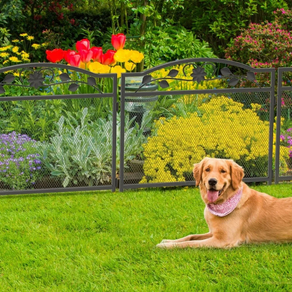 Decorative Garden Fence For Outdoor Dog Enclosure Barrier