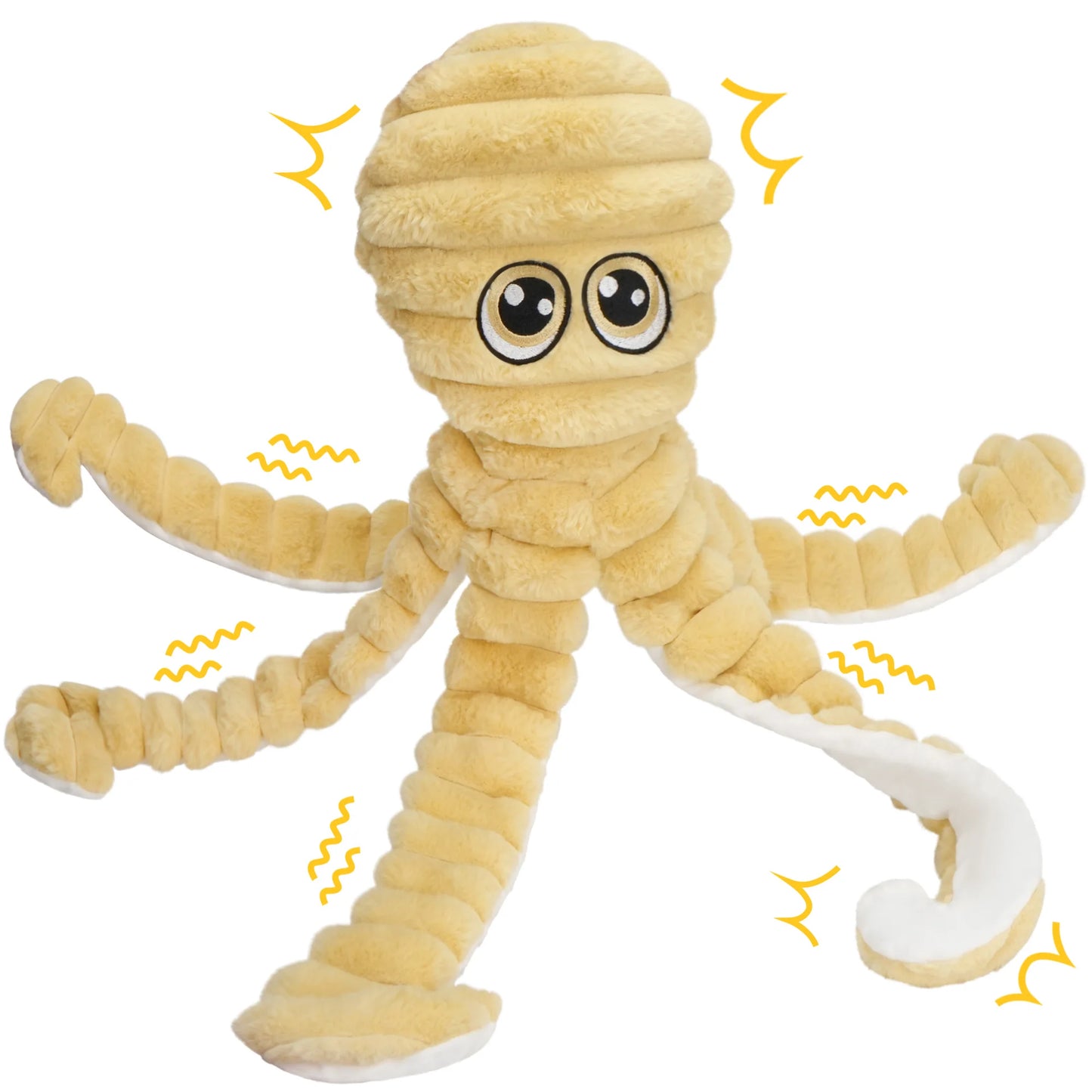 Squeaky Plush Dog Toy For Chewing And Interactive Play