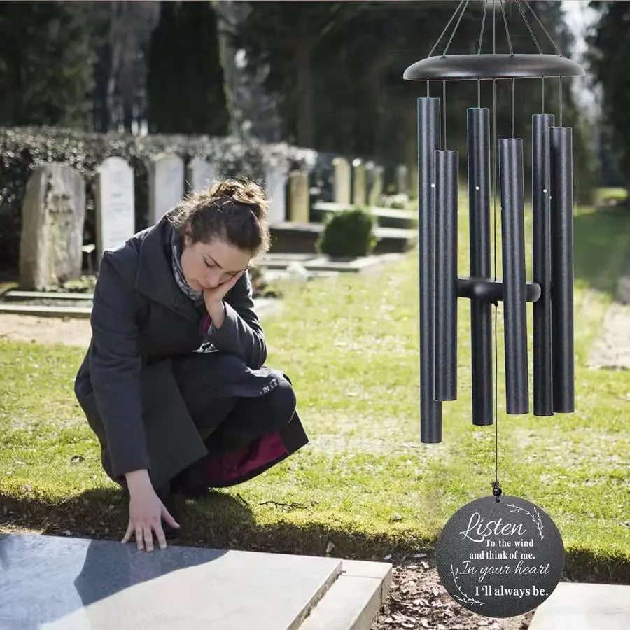 Memorial Wind Chimes For Loss Of Loved One Aluminum Construction