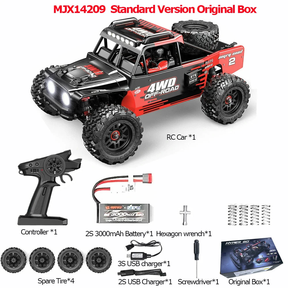 Jyscend MJX 14209 14210 V3.0 RC Car 4WD