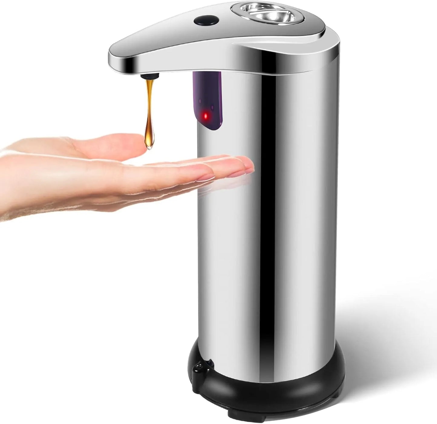 Automatic Hand Soap Dispenser Touchless Infrared Sensor Adjustable Levels