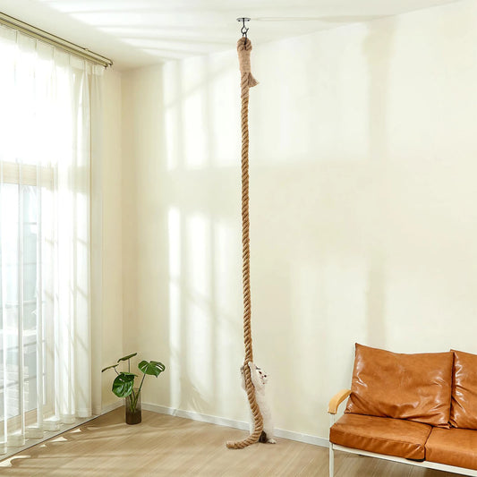 PETRAVELCN Cat Sisal Climbing Rope Indoor Cats Climbing Post