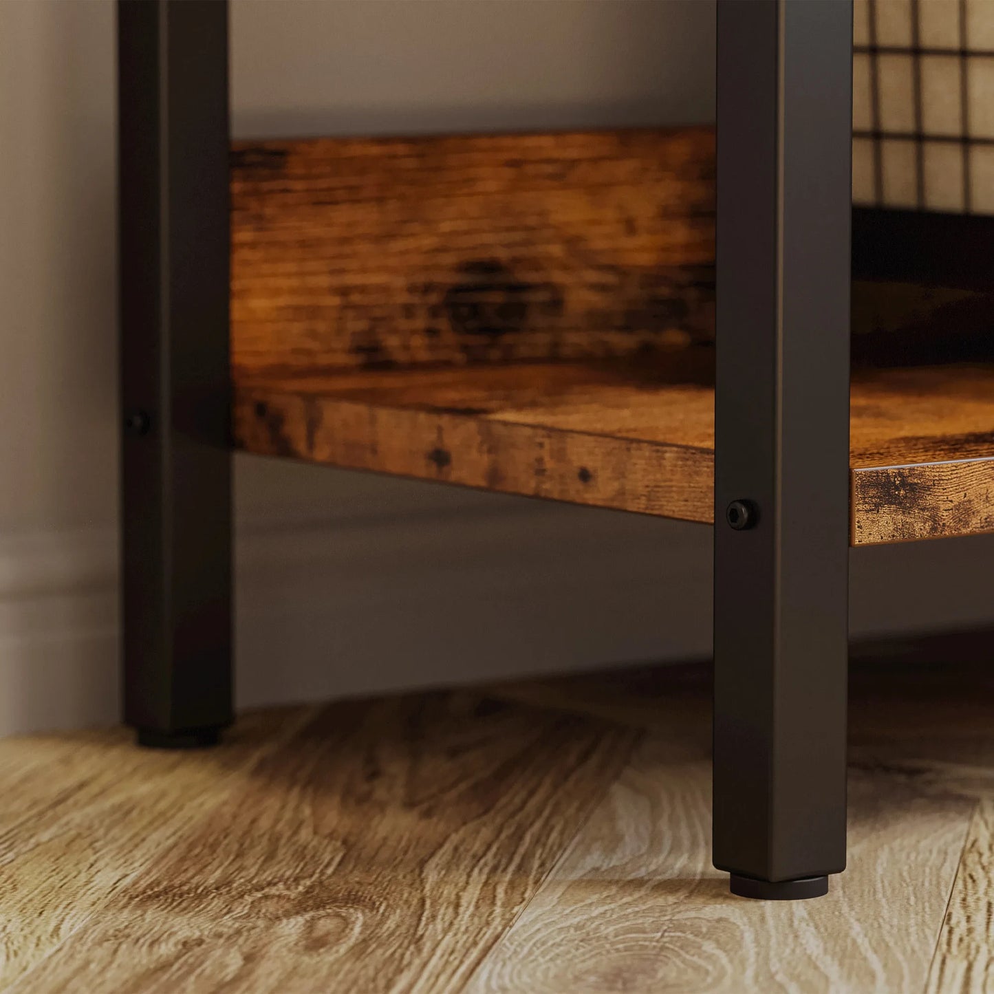 Ironck Triple Wide 5-Tier Industrial Bookshelf With Metal Frame