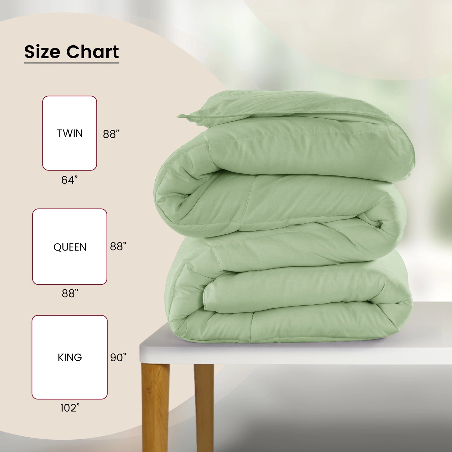 LDC Lux Decor Collection Down Alternative Comforter