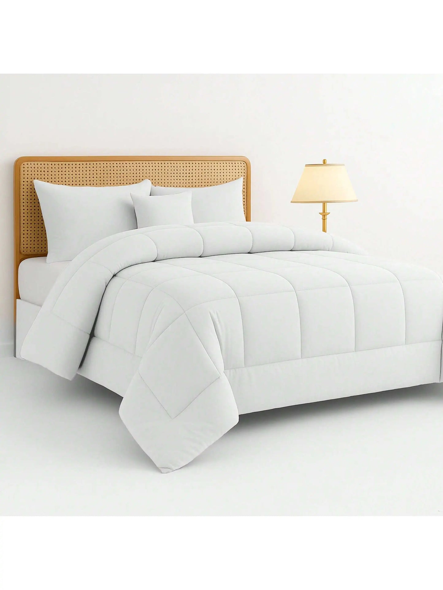 LDC Lux Decor Collection 5 Piece Comforter Set In Bag