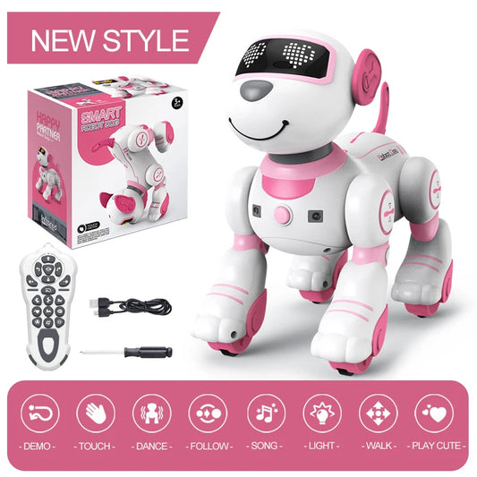 Kelaton RC Robot Dog With Voice Command And Programmable Touch