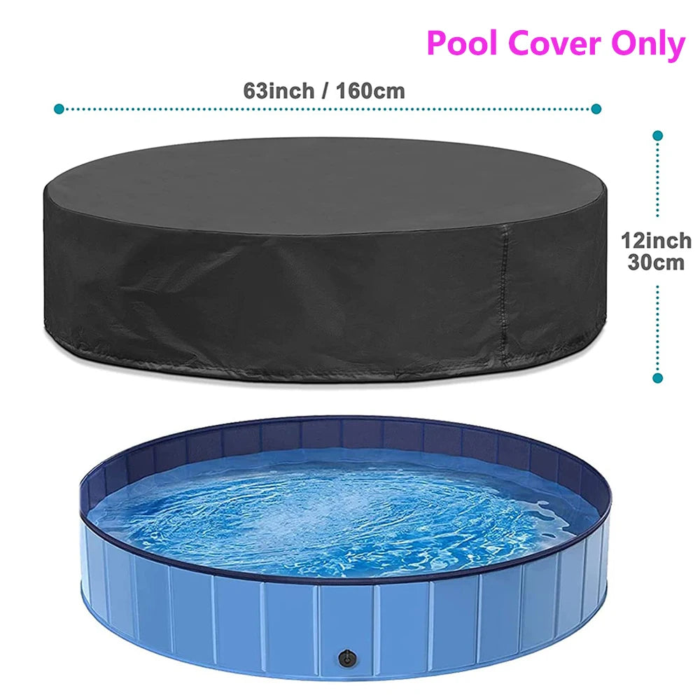 PETRAVEL Dog Pool Portable Bath Tub for Large Dogs