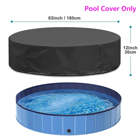 PETRAVEL Dog Pool Portable Bath Tub for Large Dogs