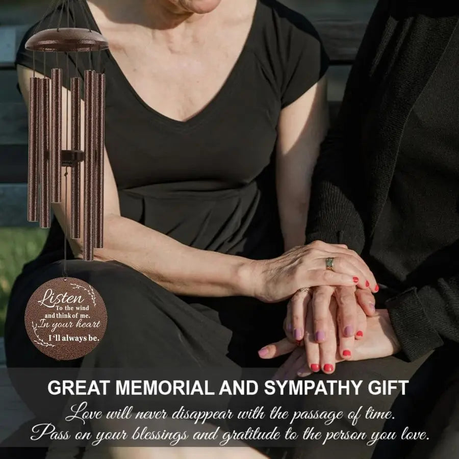 Memorial Wind Chimes For Loss Of Loved One Aluminum Construction