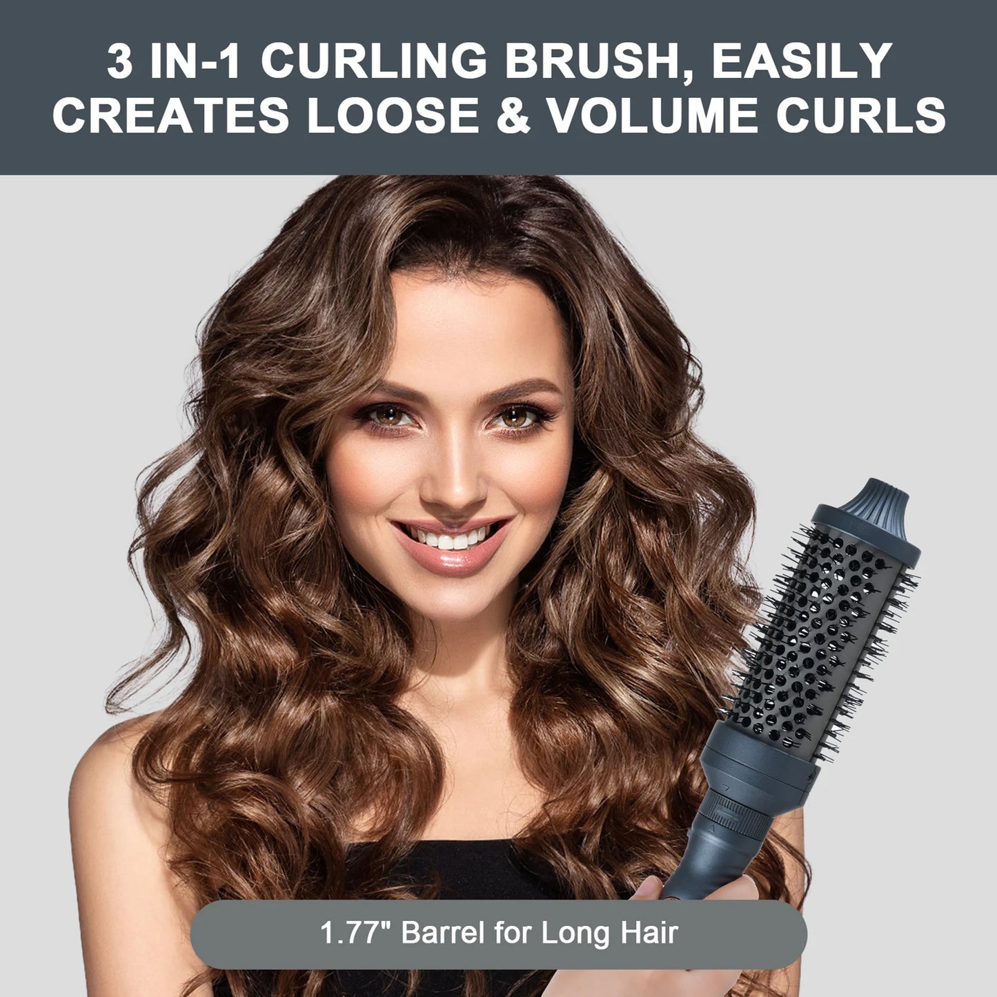HWZBBEN Hot Air Brush Kit For Dry Hair Styling Frizz