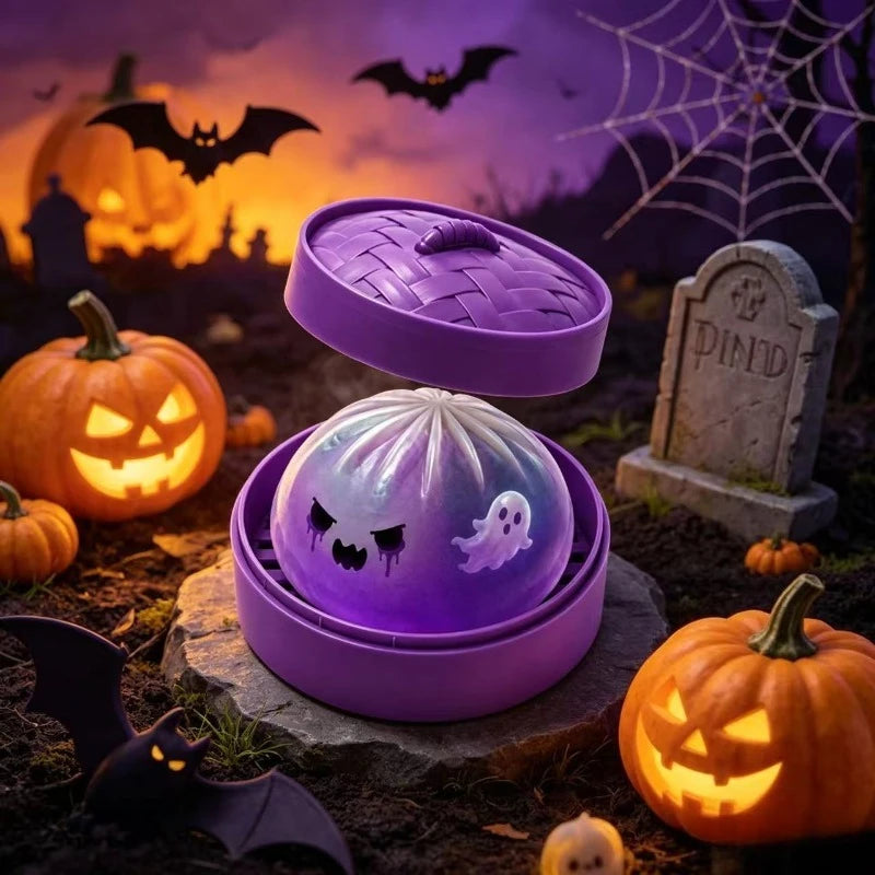 Halloween Ghost Dumpling Slow Rebound Squishy Sensory Toy Gift