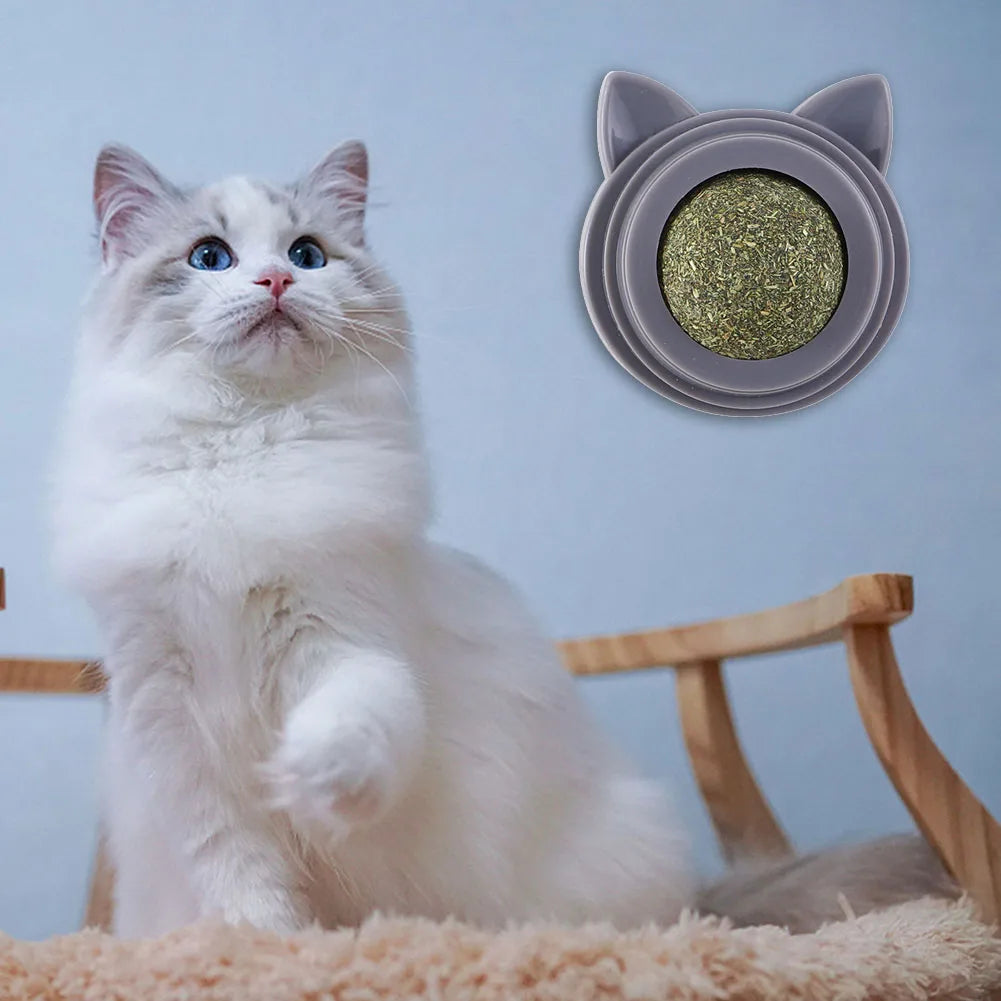 VKTECH Rotatable Catnip Molar Stick For Cats Teeth Cleaning