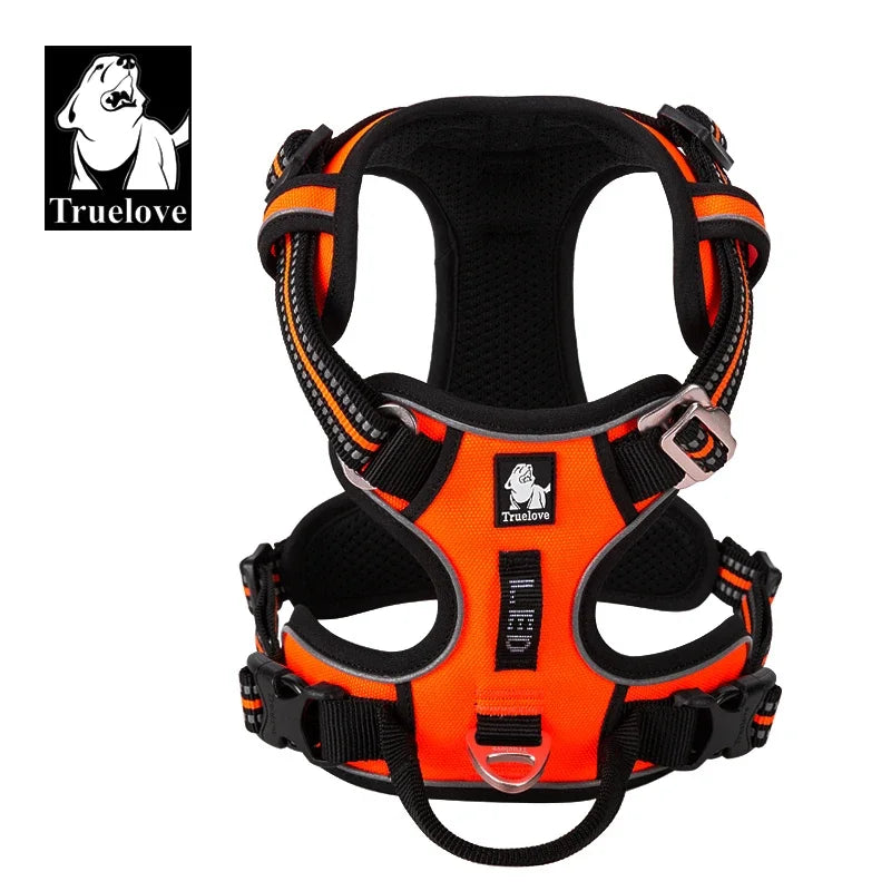 TRUELOVE Camouflage Reflective Nylon Dog Harness Special Edition Upgrade