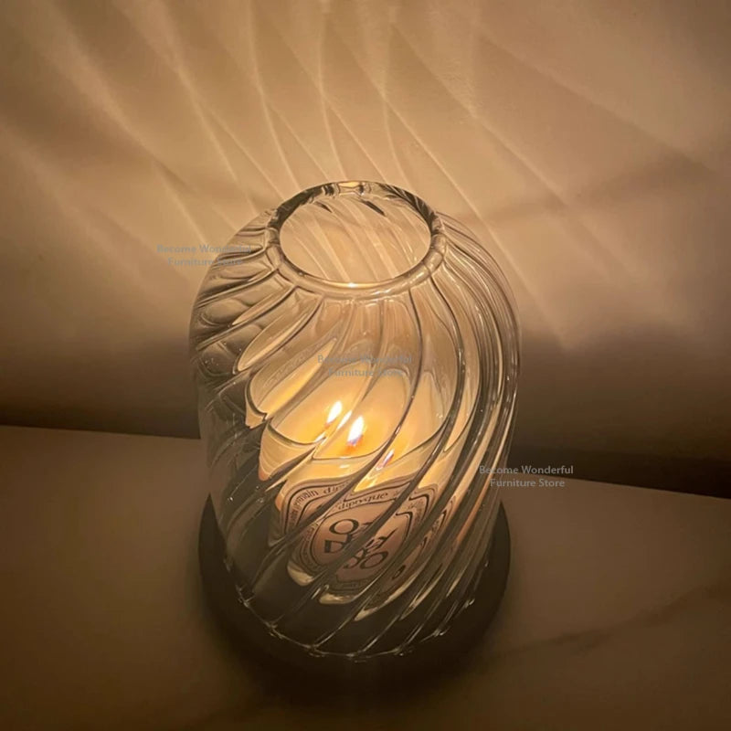 Modern Glass Tea Light Candle Holders For Home Decor
