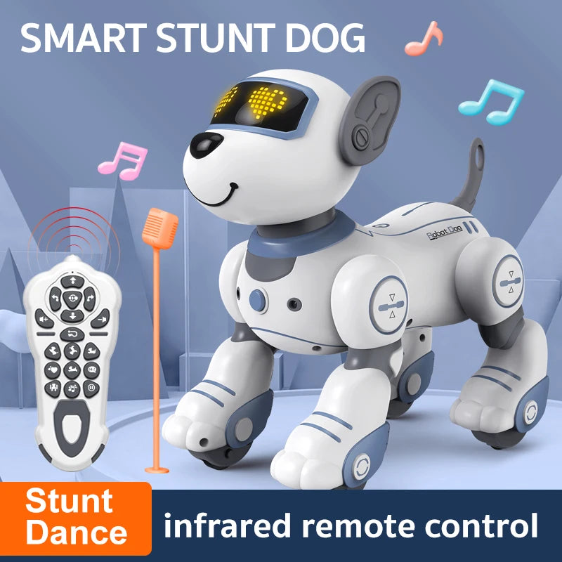 Kelaton RC Robot Dog With Voice Command And Programmable Touch