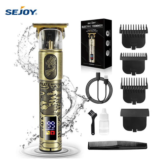 Sejoy Professional Precision Hair Clipper USB-C Fast Charging For Men