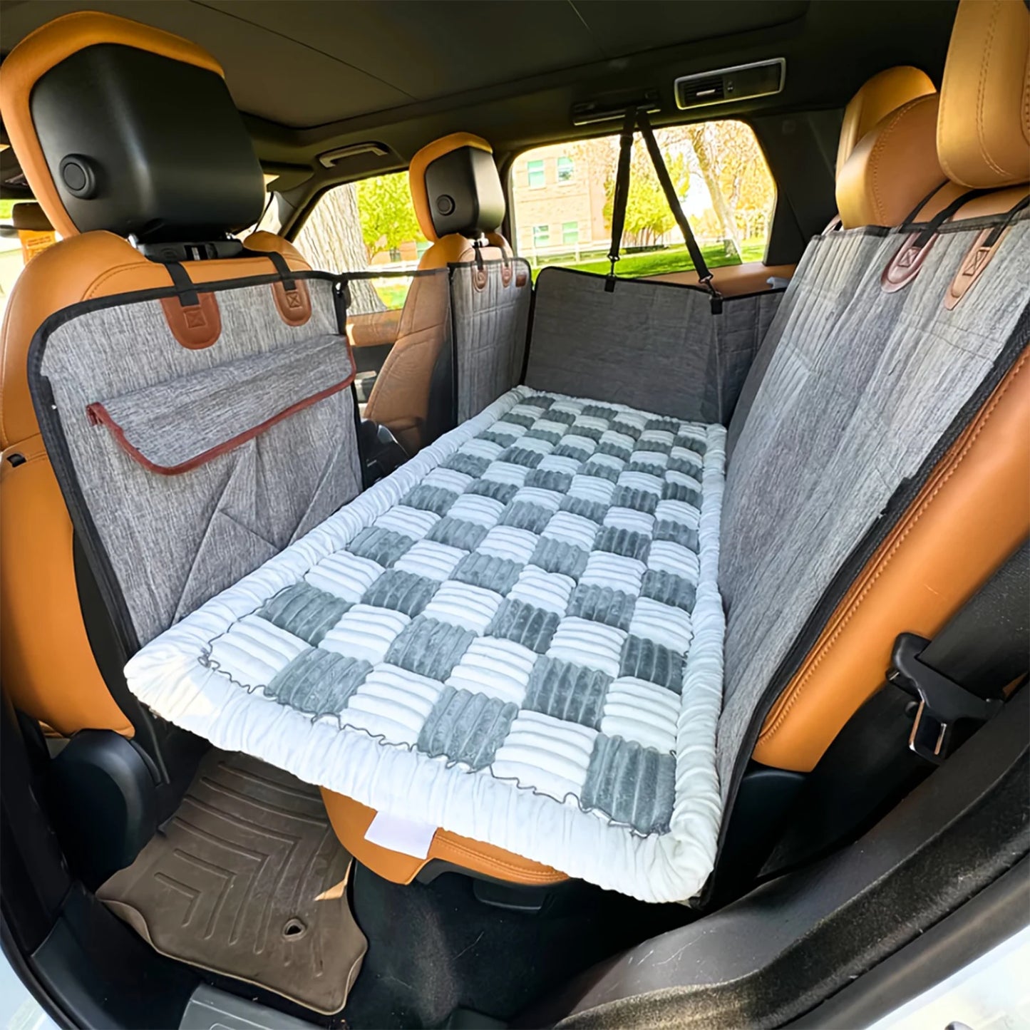 PETRAVEL Dog Bed Mat Car Seat Cover Anti Slip Washable