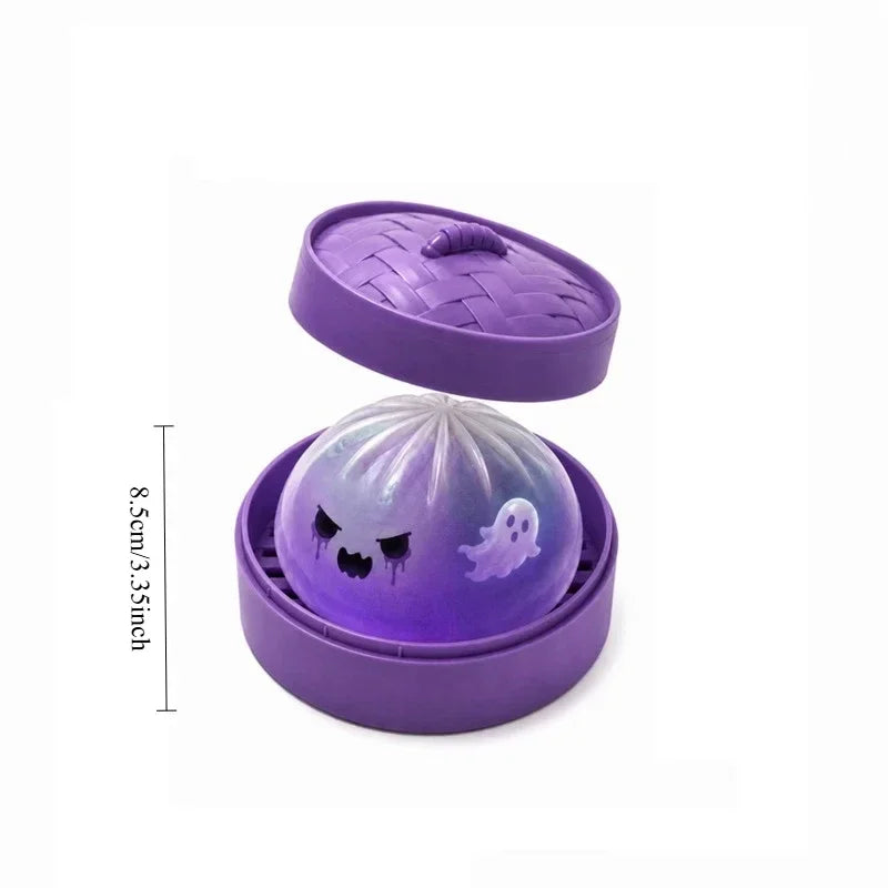 Halloween Ghost Dumpling Slow Rebound Squishy Sensory Toy Gift
