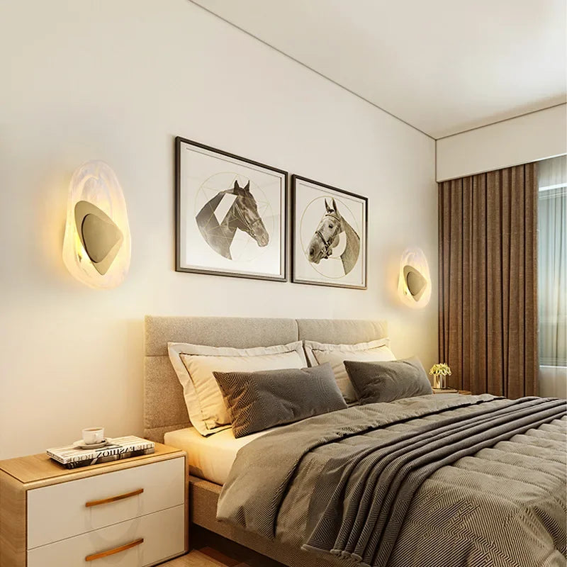 Modern LED Wall Lamp Bedside Sconce for Living Room