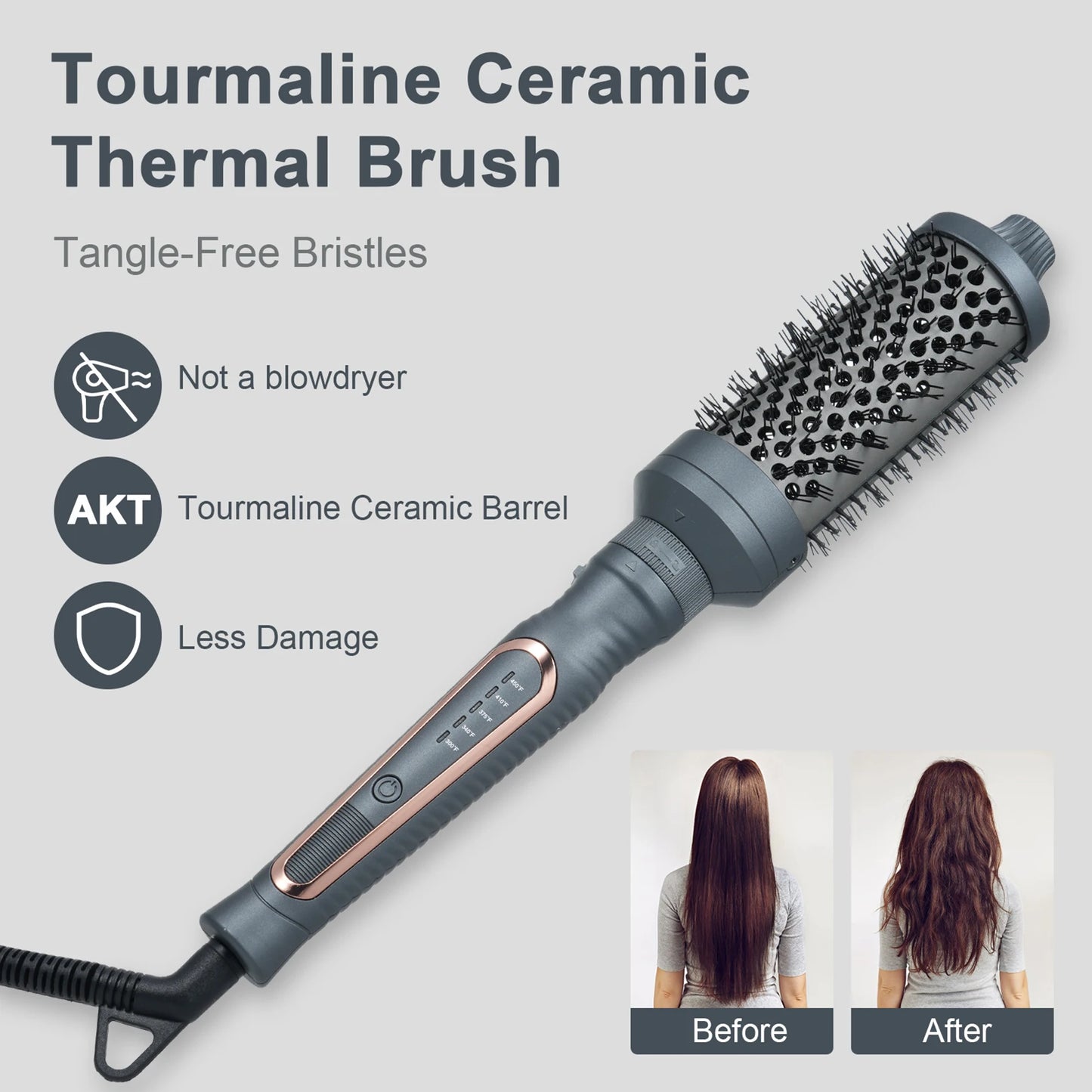 HWZBBEN Hot Air Brush Kit For Dry Hair Styling Frizz