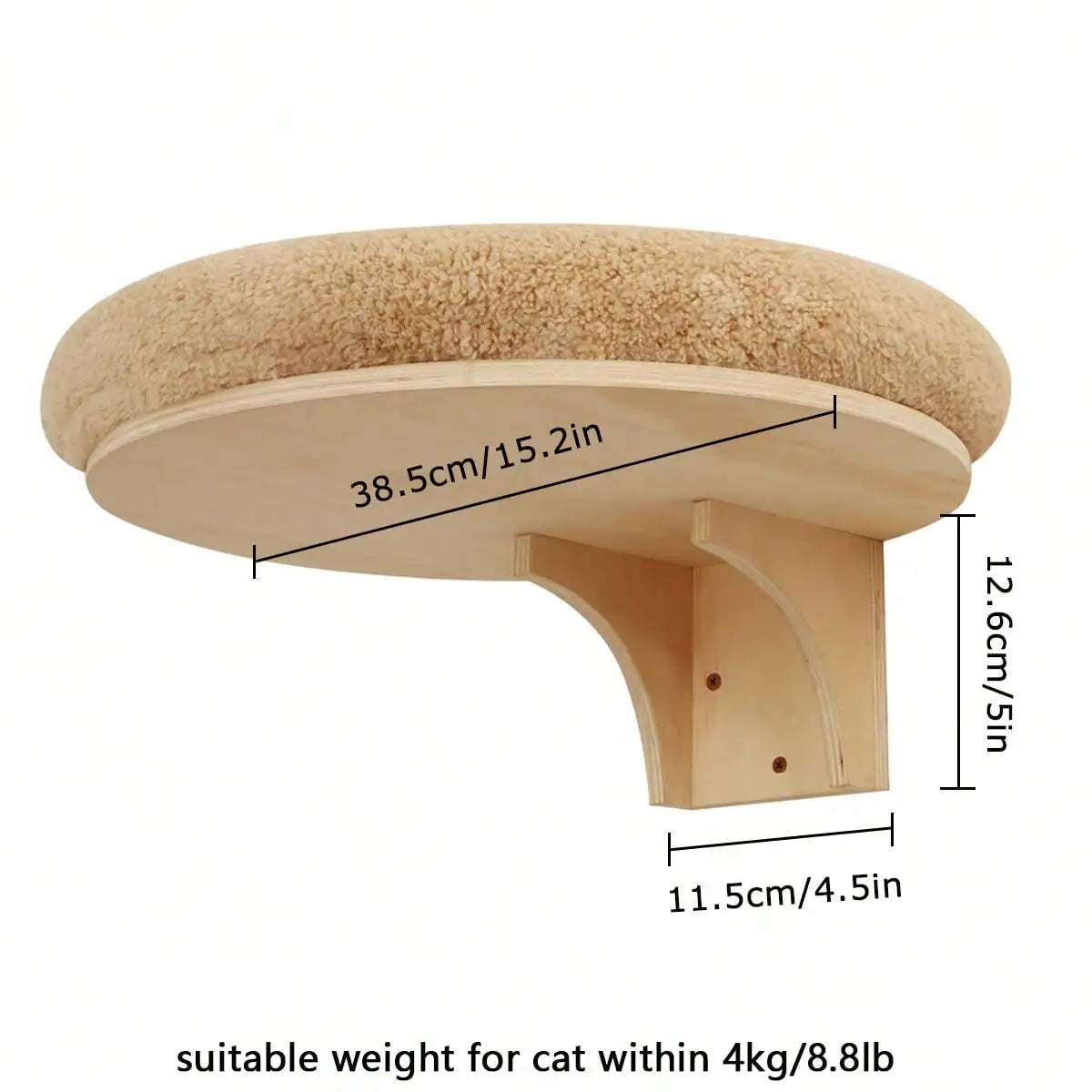 Wall Mounted Cat Rope Bridge With Sisal For Indoor Cats