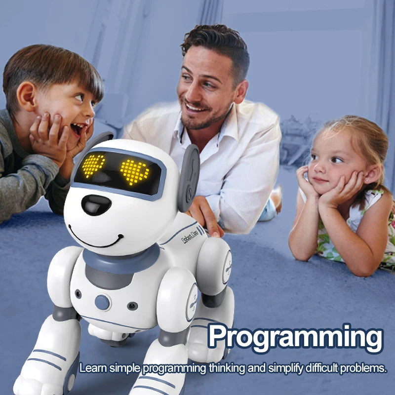 Kelaton RC Robot Dog With Voice Command And Programmable Touch