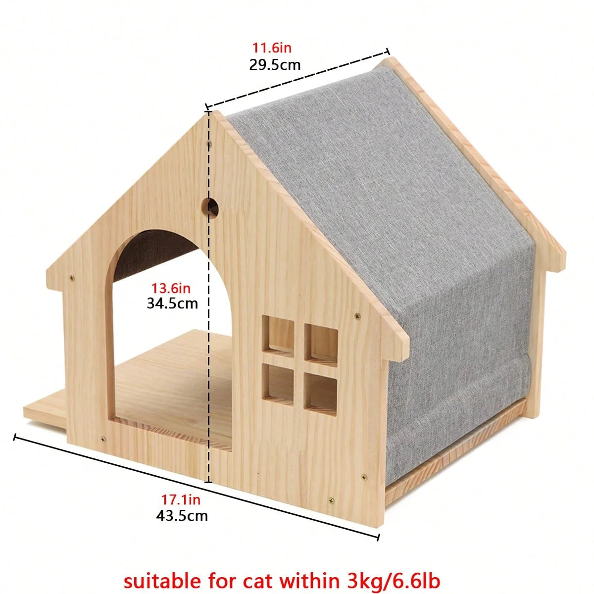 Cat Wall Mounted Climbing Shelf With Sisal Scratching Post