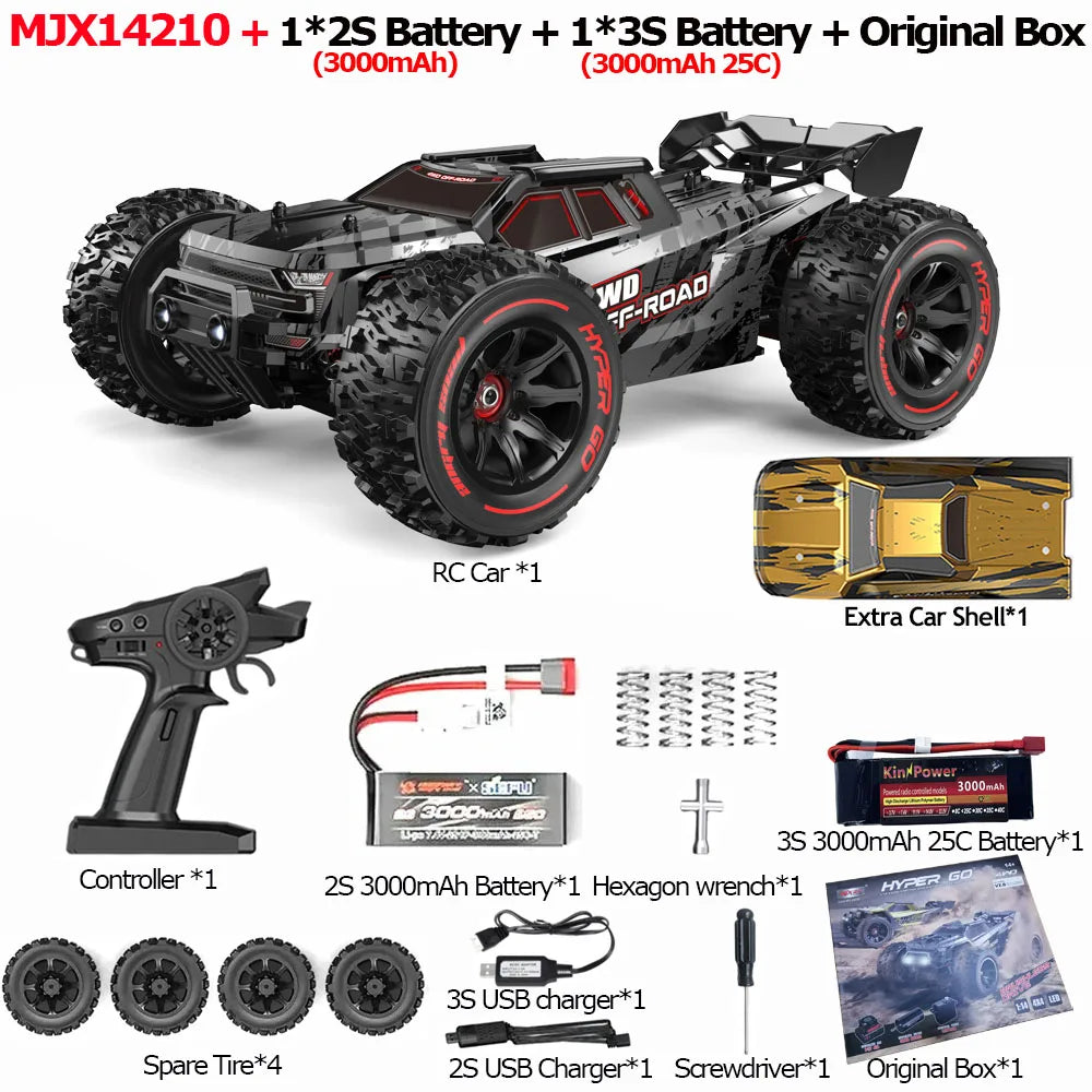 Jyscend MJX 14209 14210 V3.0 RC Car 4WD