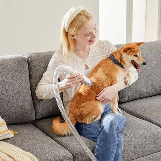 JHK Pet Grooming Vacuum Kit With Cordless Clippers And Tools