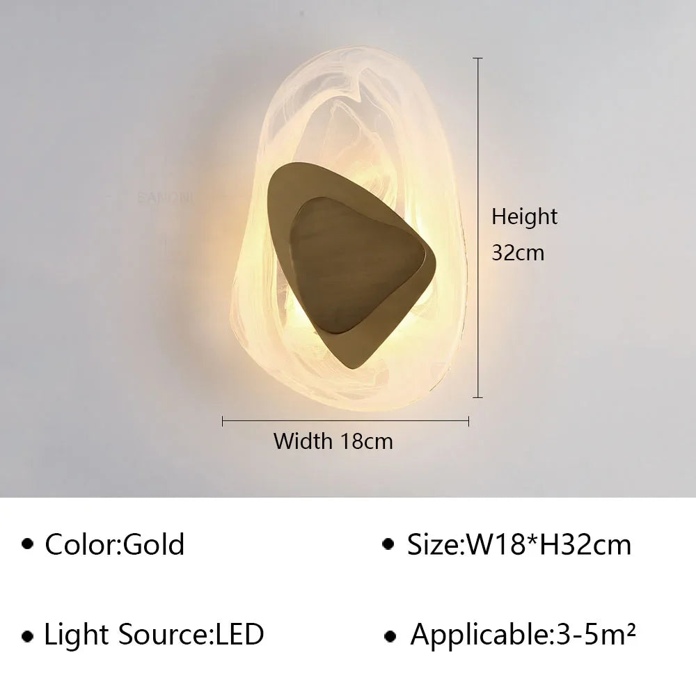 Modern LED Wall Lamp Bedside Sconce for Living Room