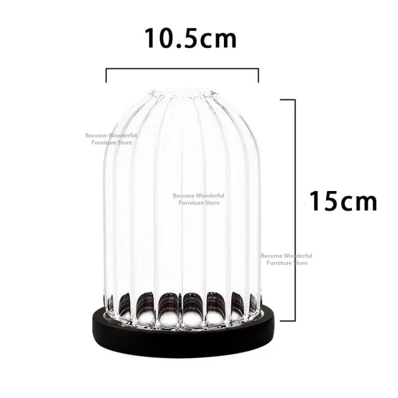 Modern Glass Tea Light Candle Holders For Home Decor