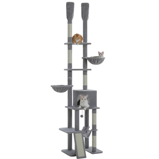 PAWZ Road Cactus Cat Tree Floor To Ceiling Tower