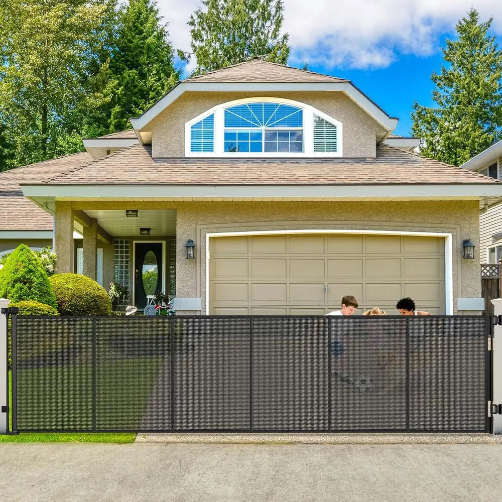 Reinforced Extra Wide Baby Gate Retractable Fence For Pets