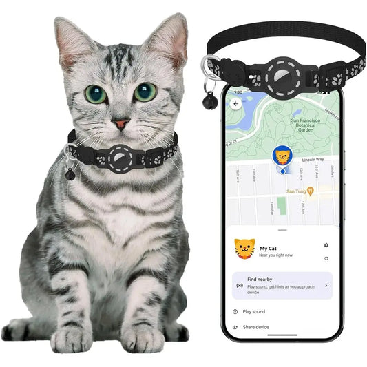 Android GPS Cat Tracker Collar With No Monthly Fee