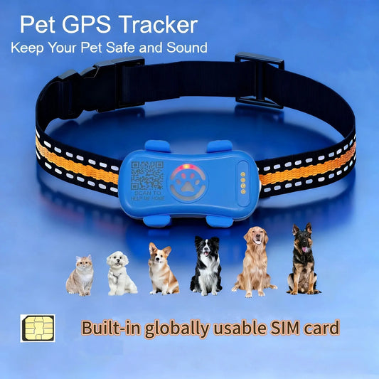 WANWAYTECH GPS Pet Tracker Real Time Location Unlimited Tracking