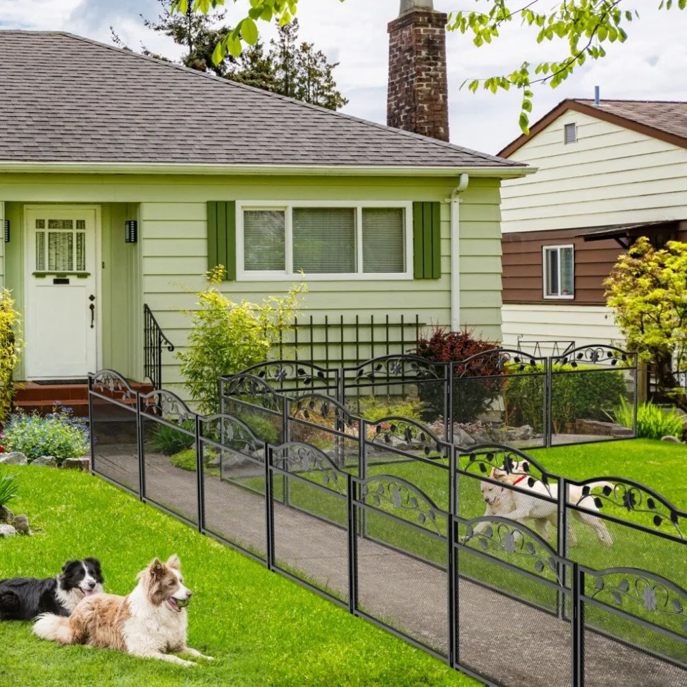 Decorative Garden Fence For Outdoor Dog Enclosure Barrier