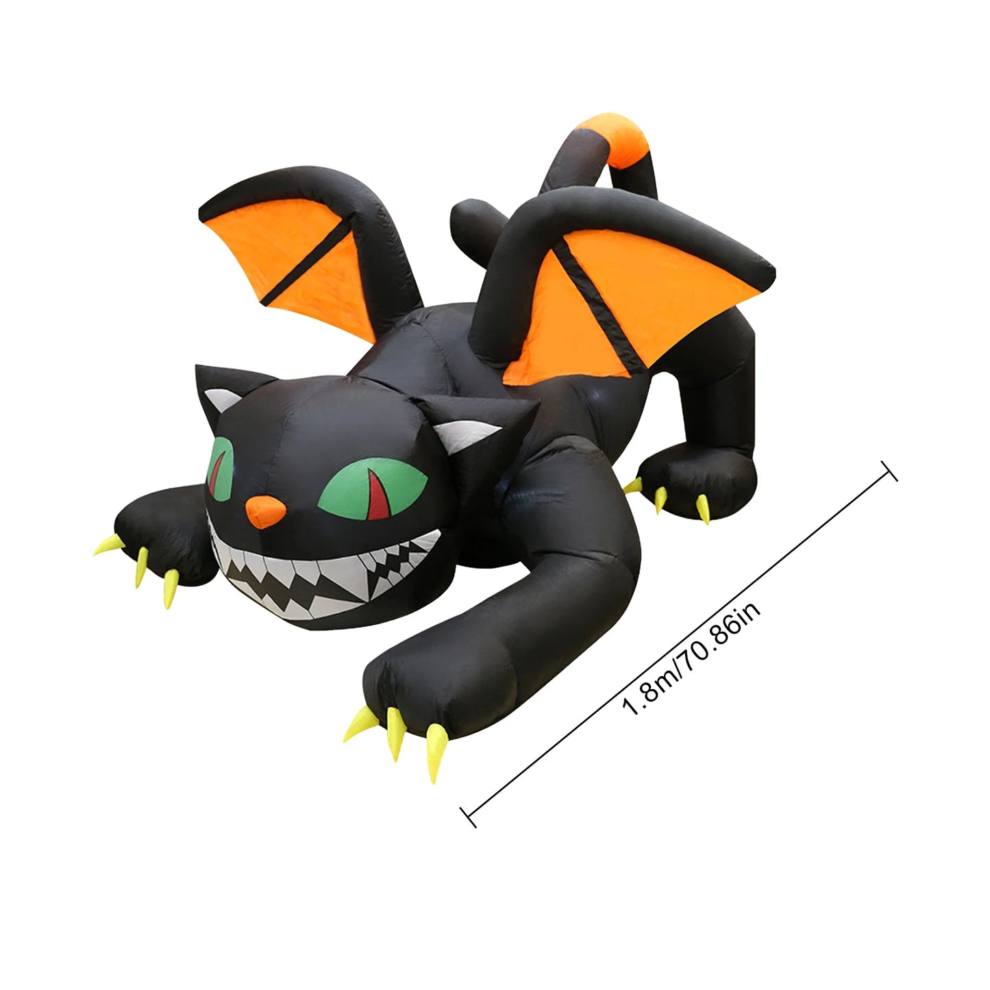 Halloween Inflatable Outdoor Decor With Built-In LED Light