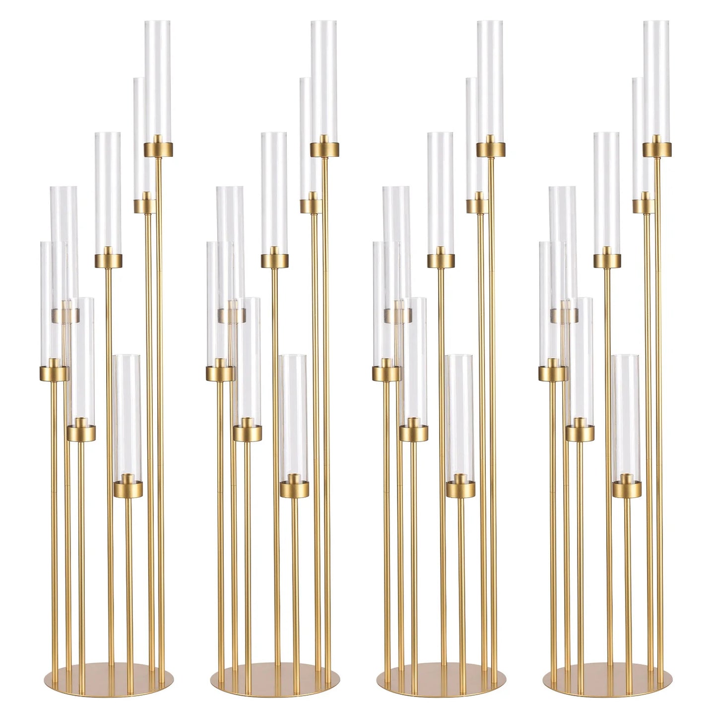VINCIGANT 4-Pack 7-Arm Floor Candelabra Centerpieces