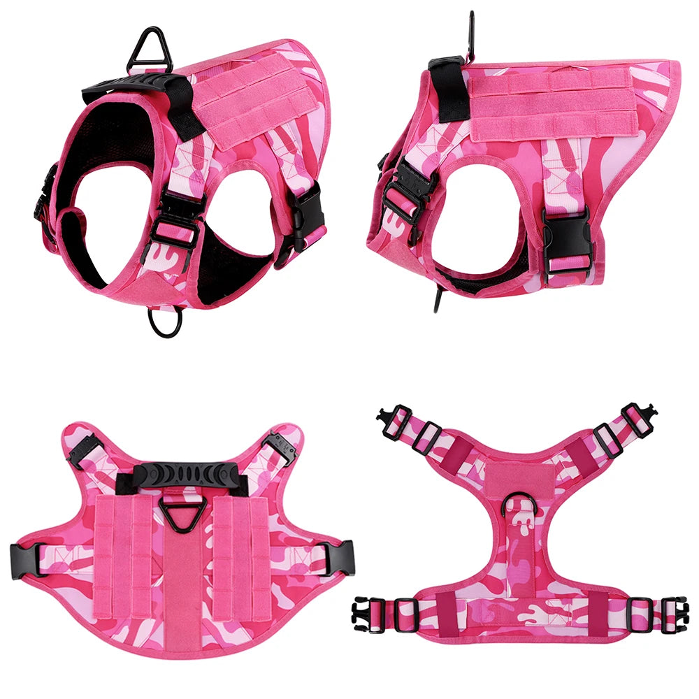 PETRAVEL CN Military Camouflage Dog Harness