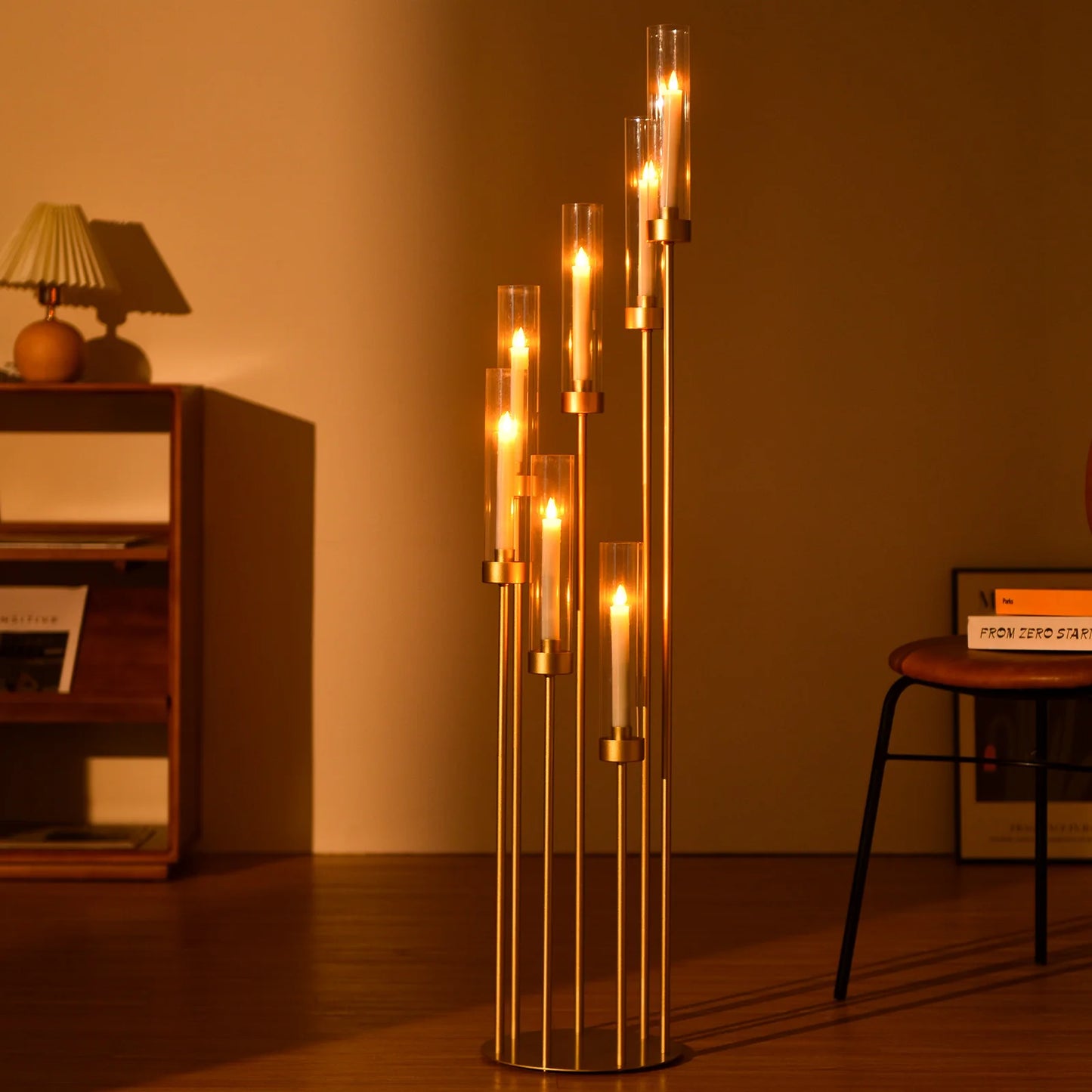 VINCIGANT 4-Pack 7-Arm Floor Candelabra Centerpieces