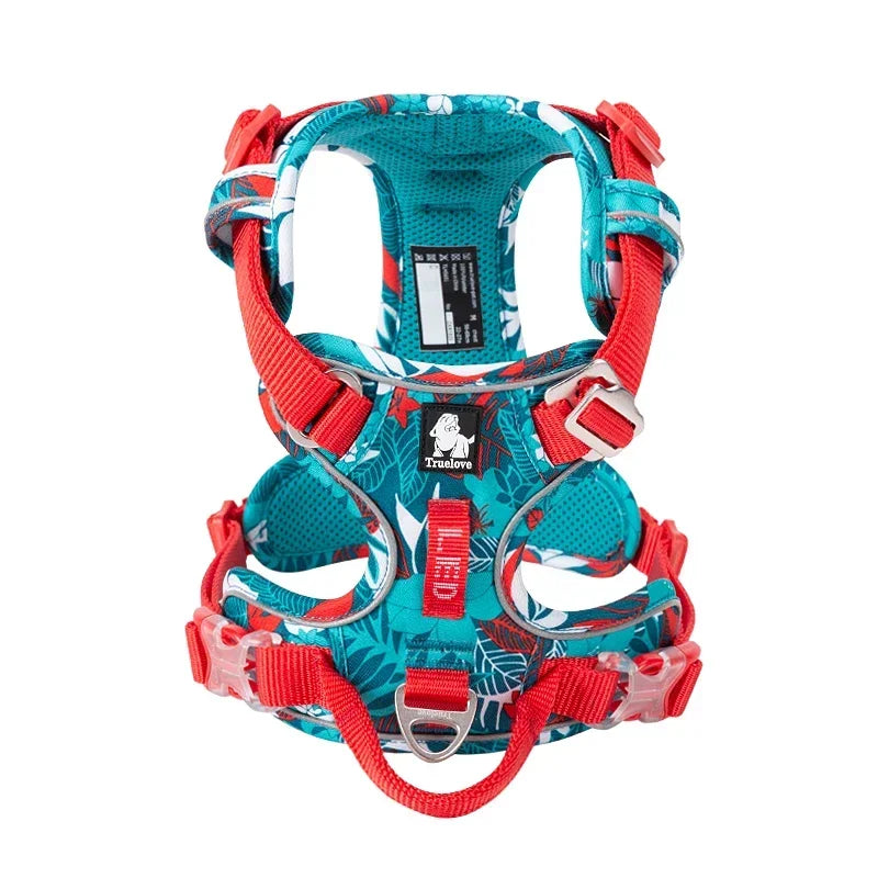 TRUELOVE Explosion Proof Dog Harness Camouflage Reflective Nylon Special Edition