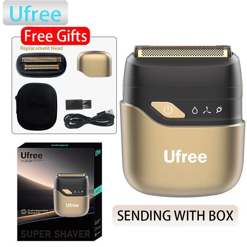 Ufree Electric Razor For Men Wet Dry Cordless Foil Shaver