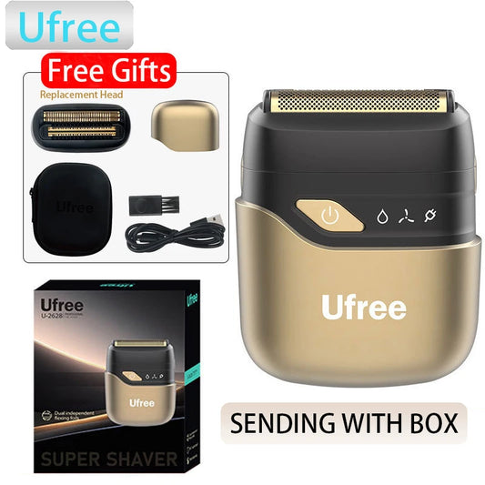 Ufree Electric Razor For Men Wet Dry Cordless Foil Shaver