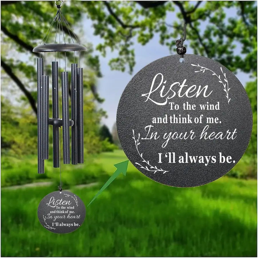 Memorial Wind Chimes For Loss Of Loved One Aluminum Construction