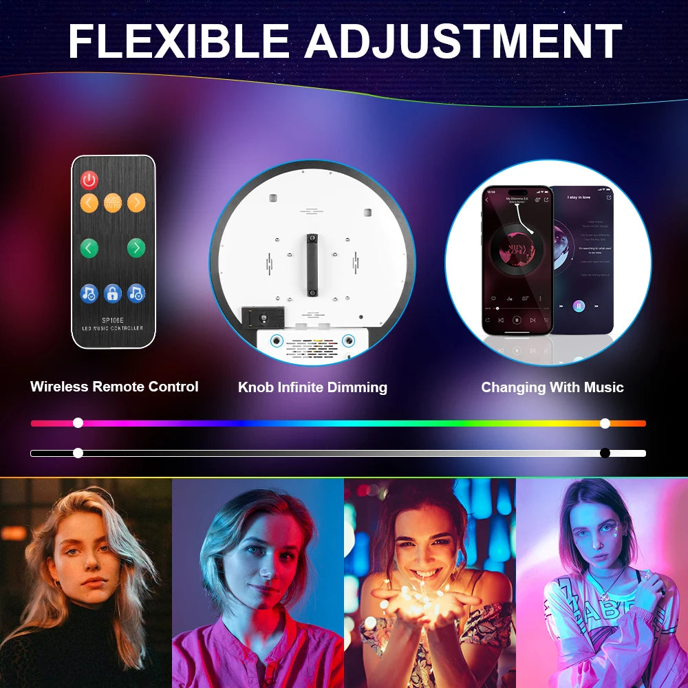 Portable LED Ring Light With iPad Stand For Photo Booth