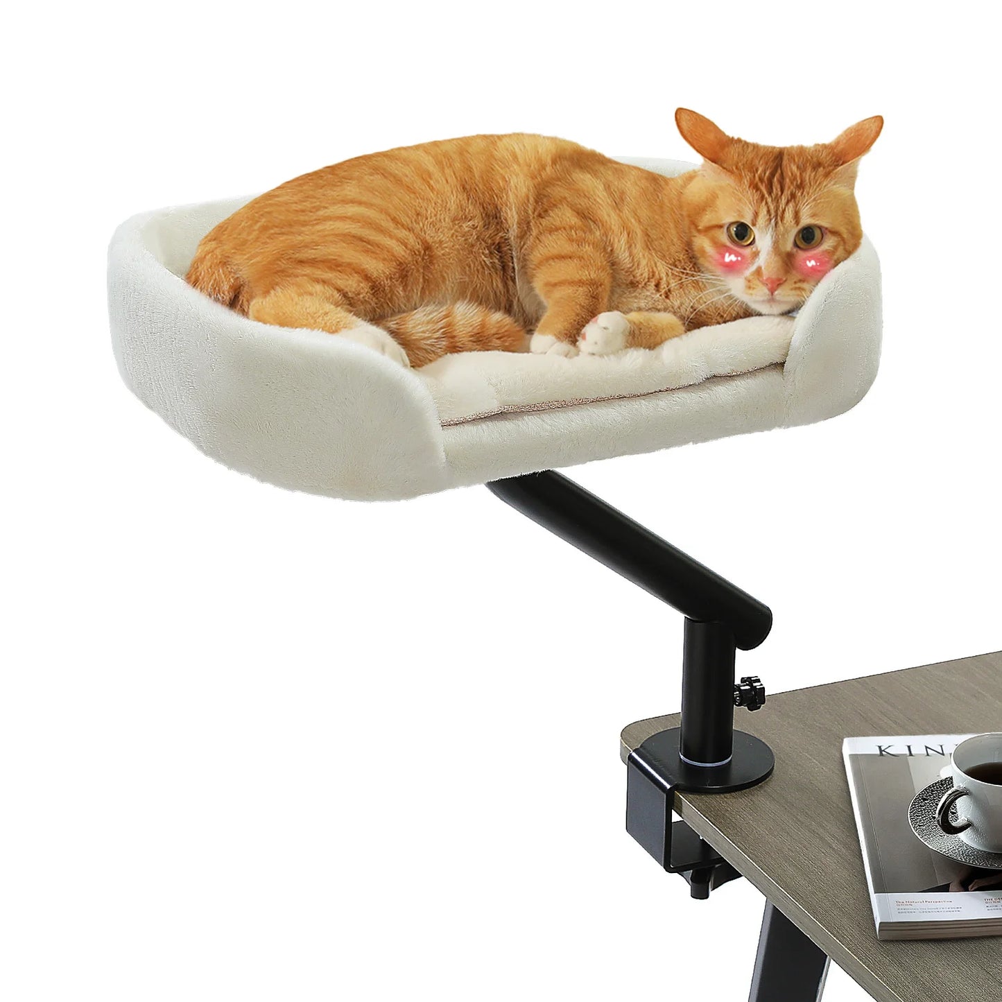 PAWZ Road Cat Desk Bed 360 Degree Rotatable Stand For Indoor Cats