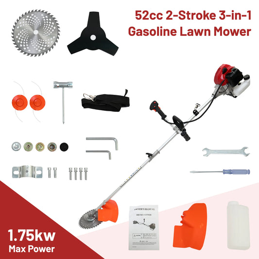 Weed Wacker 2-Stroke Gas Grass Trimmer 4-In-1 Tool