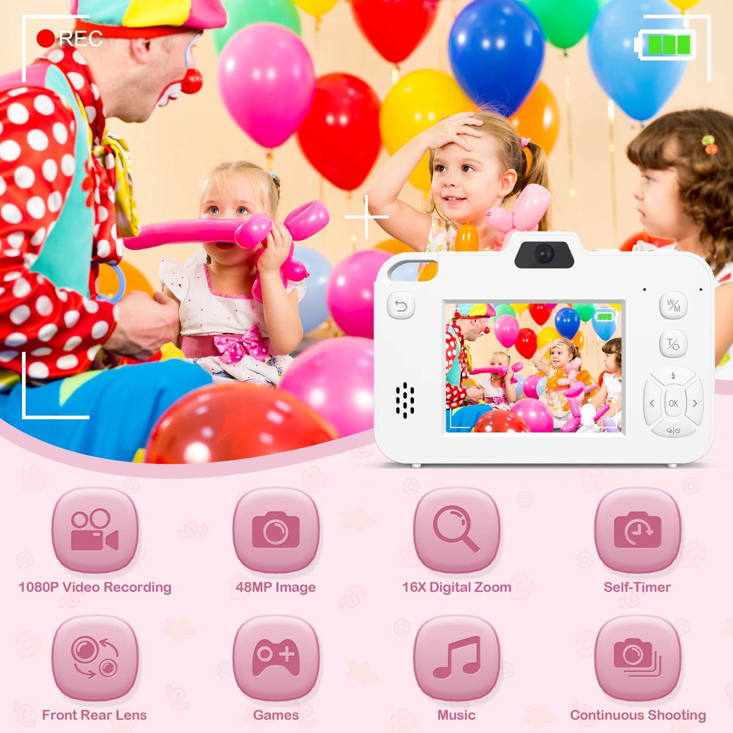 Kids Dual-Lens Digital Camera